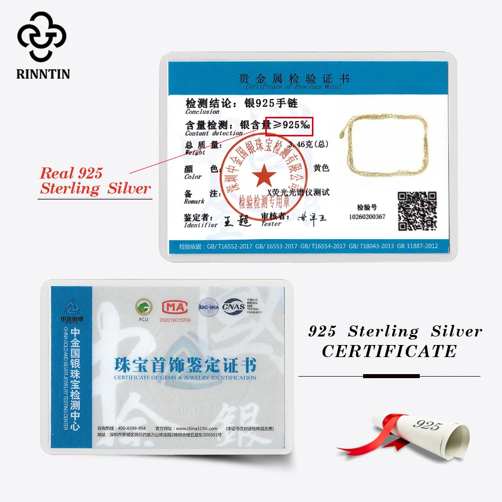 Rinntin 925 Sterling Silver 3 Layered Chain Anklet for Women Girls Summer Sexy Beach Foot Chain Ankle Straps Jewelry SA104