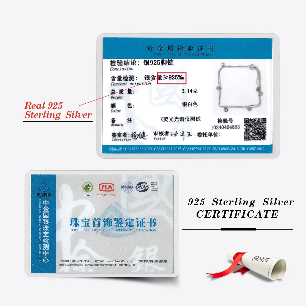 Rinntin Genuine 925 Sterling Silver Layered Cuban Chain Anklet with Coin Bead for Women Summer Foot Chain Straps Jewelry SA64