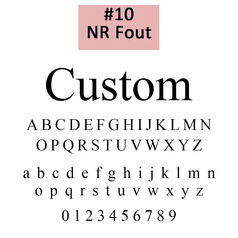 NR Font