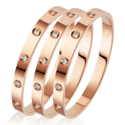 3 pc rose gold color