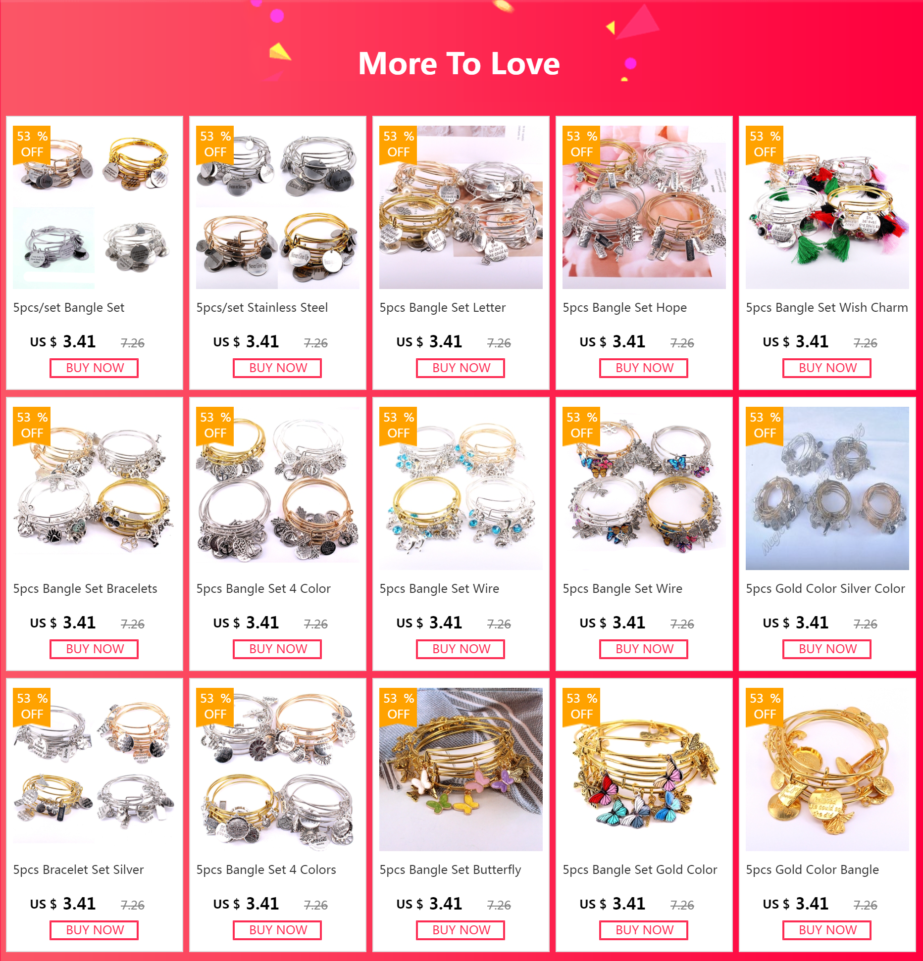 5pcs Bangle Set Wire Bracelets for Women Girls Jewllery Mixed Marine Life Starfish Dolphin Turtle Charm Bracelets C039