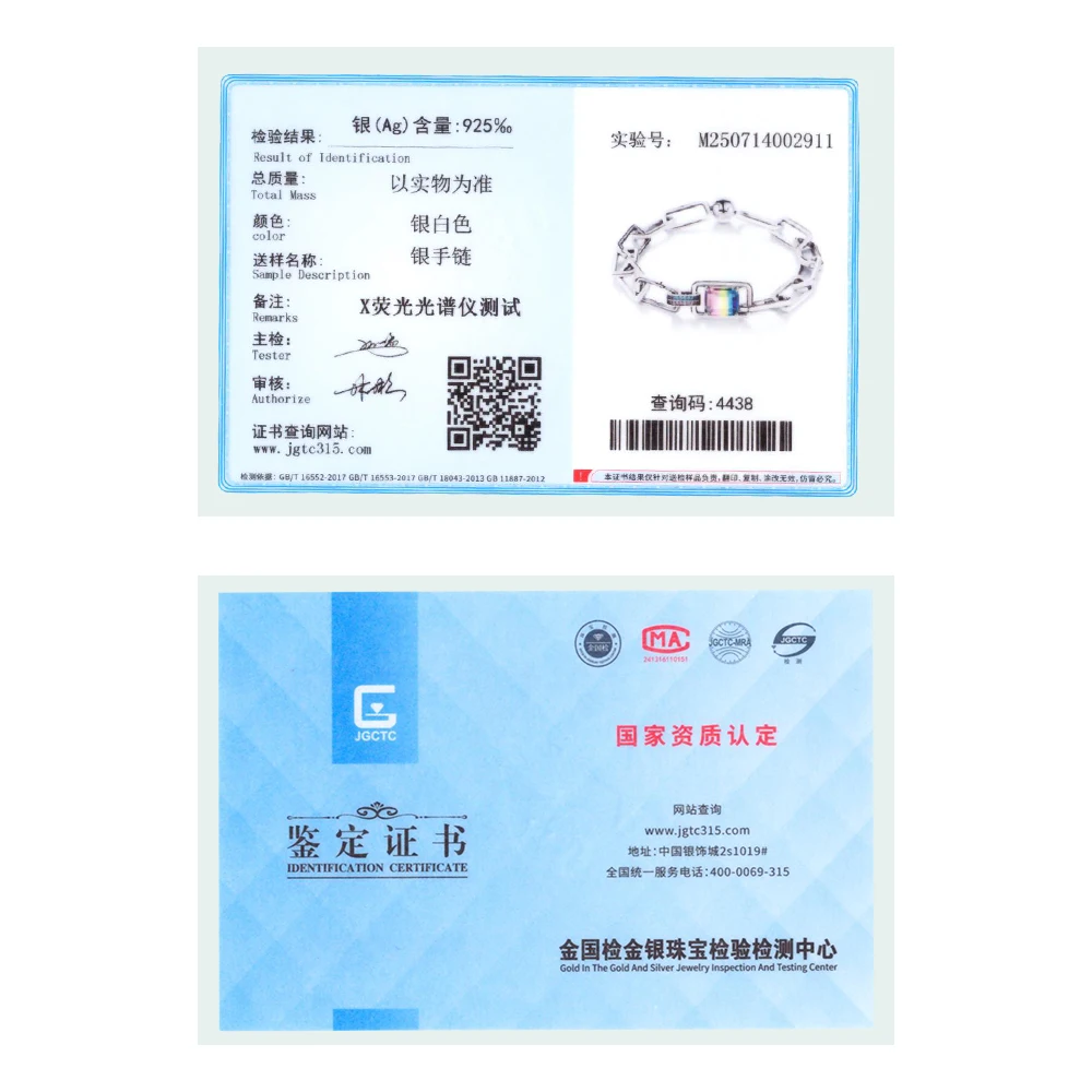 New 925 Sterling Silver Bracelet Red Heart Rainbow Gem Me Bracelet For Woman Lovers Charms Jewelry DIY Making Gifts Holiday Fine